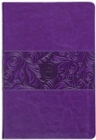 Image for The Passion Translation New Testament with Psalms Proverbs and Song of Songs (2020 Edn) Large Print Violet Faux Leather