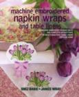 Image for Machine Embroidered Napkin Wraps and Table Linens