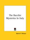 Image for THE BACCHIC MYSTERIES IN ITALY