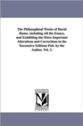 Image for The Philosophical Works of David Hume. including All the Essays, and Exhibiting the More Important Alterations and Corrections in the Successive Editions Pub. by the Author. Vol. 2.