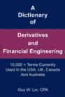 Image for A Dictionary of Derivatives and Financial Engineering