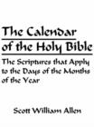 Image for The Calendar of the Holy Bible