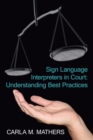 Image for Sign Language Interpreters in Court