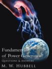 Image for Fundamentals of Power Generation