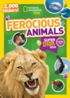 Image for National Geographic Kids Ferocious Animals Super Sticker Activity Book : 2,000 Stickers!