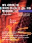 Image for New Methods for Solving Quadratic Equations and Inequalities