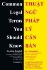 Image for Common Legal Terms You Should Know: In Plain English and Vietnamese