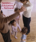 Image for Families and Educators as Partners : Issues and Challenges