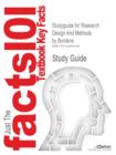 Image for Studyguide for Research Design and Methods by Bordens, ISBN 9780073125985