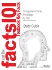 Image for Studyguide for Social Psychology by Fein, ISBN 9780618403370