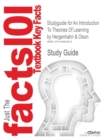 Image for Studyguide for An Introduction To Theories Of Learning by Olson, Hergenhahn &amp;, ISBN 9780131147225