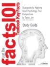 Image for Studyguide for Applying Sport Psychology : Four Perspectives by Taylor, Jim, ISBN 9780736045124
