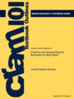 Image for Studyguide for Finance and Accounting for Business by Ryan, Bob, ISBN 9781844808977