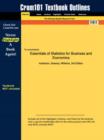 Image for Studyguide for Essentials of Statistics for Business and Economics by Anderson, ISBN 9780324145809