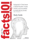 Image for Studyguide for Critical Issues in Special Education