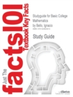 Image for Studyguide for Basic College Mathematics by Bello, Ignacio, ISBN 9780077217884