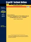Image for Studyguide for Finite Mathematics &amp; Its Applications by Goldstein, Larry J., ISBN 9780321571892