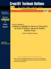 Image for Studyguide for Survey of Economics by O&#39;Sullivan, Arthur, ISBN 9780132447027