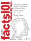 Image for Studyguide for Occupational Therapy in Mental Health