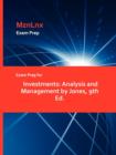 Image for Exam Prep for Investments : Analysis and Management by Jones, 9th Ed.
