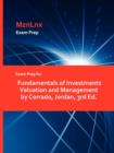 Image for Exam Prep for Fundamentals of Investments Valuation and Management by Corrado, Jordan, 3rd Ed.