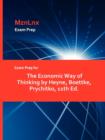 Image for Exam Prep for The Economic Way of Thinking by Heyne, Boettke, Prychitko, 11th Ed.