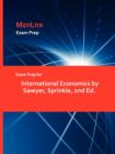 Image for Exam Prep for International Economics by Sawyer, Sprinkle, 2nd Ed.
