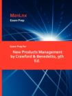 Image for Exam Prep for New Products Management by Crawford &amp; Benedetto, 9th Ed.