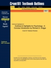 Image for Outlines &amp; Highlights for Psychology