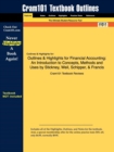Image for Outlines &amp; Highlights for Financial Accounting : An Introduction to Concepts, Methods and Uses by Stickney, Weil, Schipper, &amp; Francis