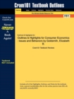 Image for Outlines &amp; Highlights for Consumer Economics by Elizabeth B. Goldsmith