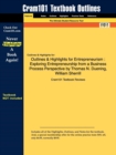 Image for Outlines &amp; Highlights for Entrepreneurism