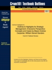 Image for Outlines &amp; Highlights for Strategic Management by Mason Andrew Carpenter, William Gerard Sanders
