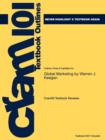 Image for Studyguide for Global Marketing by Keegan, Warren J., ISBN 9780137023868