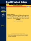 Image for Outlines &amp; Highlights for Critical Care Nursing