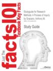 Image for Studyguide for Research Methods : A Process of Inquiry by Graziano, Anthony M., ISBN 9780205634026
