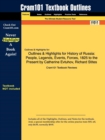 Image for Outlines &amp; Highlights for History of Russia : People, Legends, Events, Forces, 1825 to the Present by Catherine Evtuhov, Richard Stites