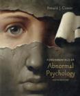 Image for Fundamentals of abnormal psychology