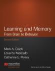 Image for Learning and memory  : from brain to behavior