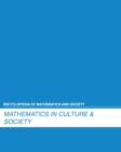 Image for Mathematics in Culture &amp; Society