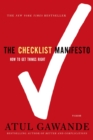 Image for Checklist Manifesto: How to Get Things Right