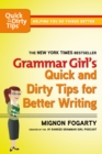 Image for Grammar Girl&#39;s Quick and Dirty Tips for Better Writing