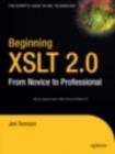 Image for Beginning XSLT 2.0: from novice to professional