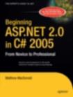 Image for Beginning ASP.NET 2.0 in C# 2005.