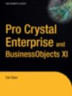 Image for Pro Crystal Enterprise/Business Objects XI programming