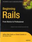 Image for Beginning Rails: from novice to professional