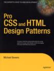 Image for Pro CSS and HTML design patterns