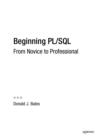 Image for Beginning PL/SQL: from novice to professional
