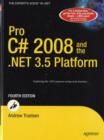 Image for Pro C# 2008 and the .NET 3.5 platform
