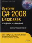 Image for Beginning C# 2008 Databases: From Novice to Professional